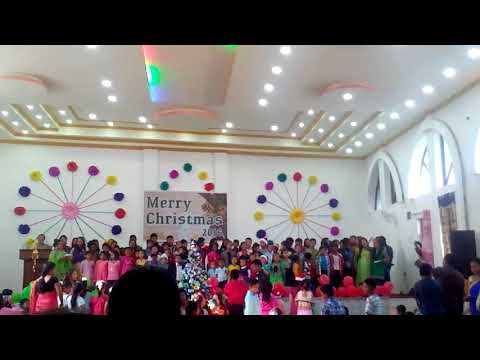 Nepali celebrating Christmas