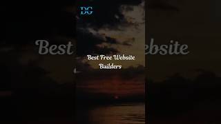 Best Free Website Builders #webdesign #webdevelopment #shorts