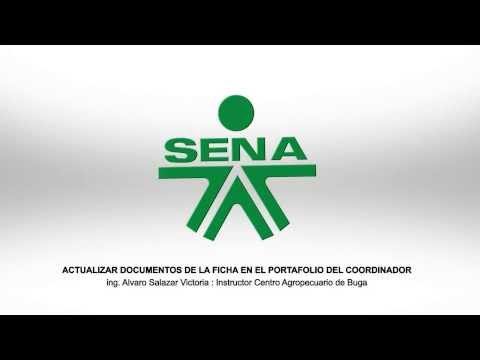 Tutorial de actualizacion de documentos de la ficha en el portafolio del coordinador