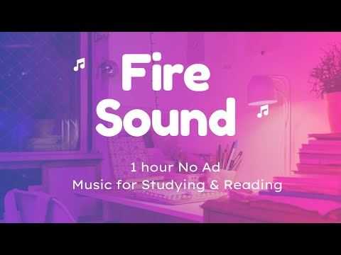 Crackling Fire Sounds – Cozy Ambience for Sleep, Study & Relax | No Ads