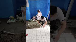 "Master Tile Work with Wife | Stunning Tile Design"