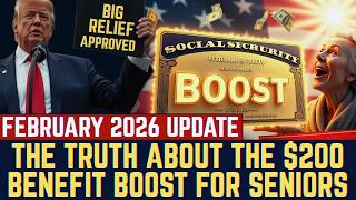 The Truth About the $200 Benefit Boost for Seniors | FEBRUARY 2026 UPDATE