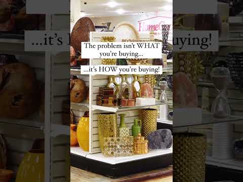 HomeGoods is NOT the problem… but the way you shop there might be! #homedecorating #interiordesign