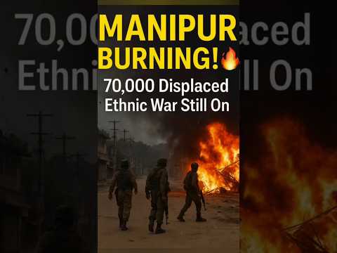 Manipur is burning ❌💥 #news #viralvideo #shortvideo #warzone #shorts