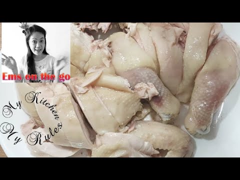 Sous Vide Hainanese Chicken Rice