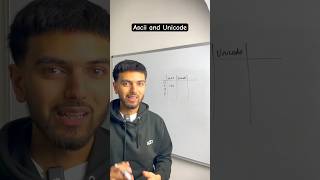 ASCII & Unicode GCSE Computer Science question #computerscience #gcse #alevel