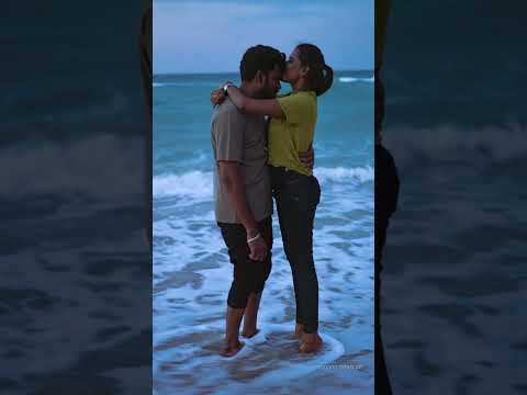Beach couple photo shoot at Kushi Beach part 2 |#silhouette #couplegoals #beachphotoshoot
