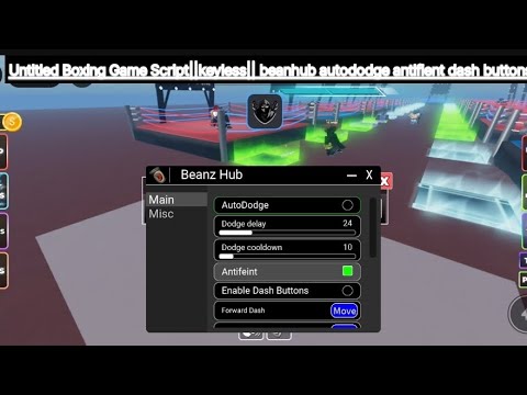 untitled-boxing-game-script ||keyless||beanhub autododge anti fient and dash foward and back buttons