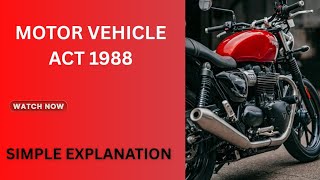 MOTOR VEHICLE ACT, 1988 |Amendments | Sailent features of MV Act | [TAMIL] | LAW |