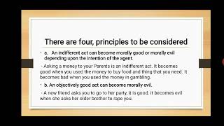 The Development of Moral Character of the Moral Agent