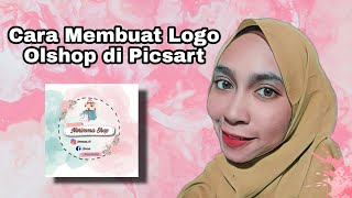 Cara membuat logo olshop di Picsart - mudah banget