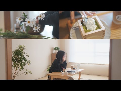 Japan Diaries 🌼 Cafe in Umeda, self-care in Winter ❄️