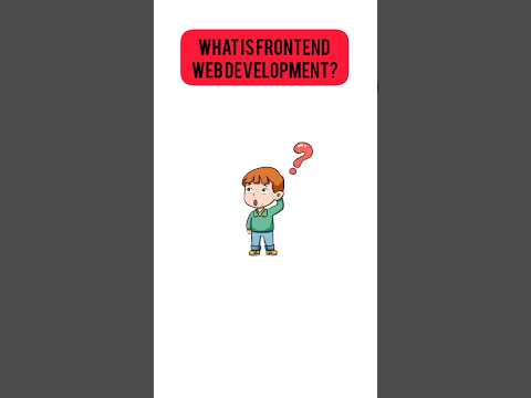 What is Front End Development|Road map for Web development|Electronic Coders Hub #frontend  #shorts
