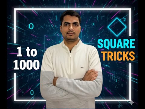 1-1000 Square in 10 Seconds/ Tricks