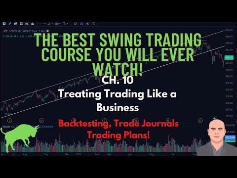 Treat Your Trading Like a business And Keeping Good Records: Swing Trading CH 10.