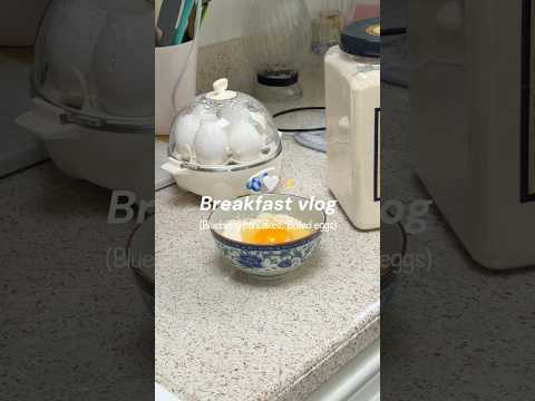 Breakfast vlog 🫐🤍✨ #socal #mymorningroutine #morningroutine #breakfast #healthyeating #aesthetic