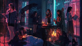 Chill Korean R&B Playlist with Rain Sounds – Study & Sleep KRNB Mix