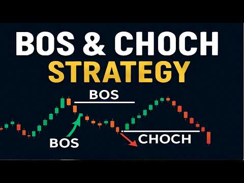 BOS AND CHOCH Trading Strategy | Bos and Choch Explained | bos and choch | SMC #smctrading