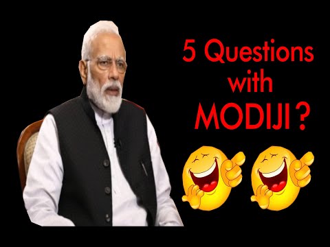 5 Questions with Modiji |Interview with Modiji| Modi Funny Interview | Funny Modi Memes