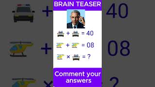 🧩🧠 "Solve This If You're a Genius! 🔢 #PuzzleTime #MathBrainTeaser"