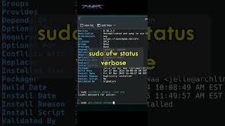 CachyOS | How to Install & Setup a Firewall Quick Guide! #shorts