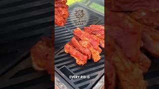The Ultimate BBQ Ribs — Smoky, Sticky, Perfect!. #bbq #bbqlovers #smokyflavors #shorts #unitedstates