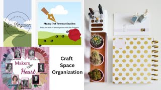 Makers With Heart | Craft Room Organization and Storage Ideas