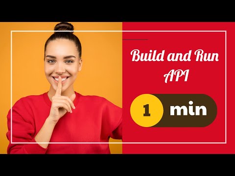 Creating and Running a ASP.NET Core API in One Minute 2022