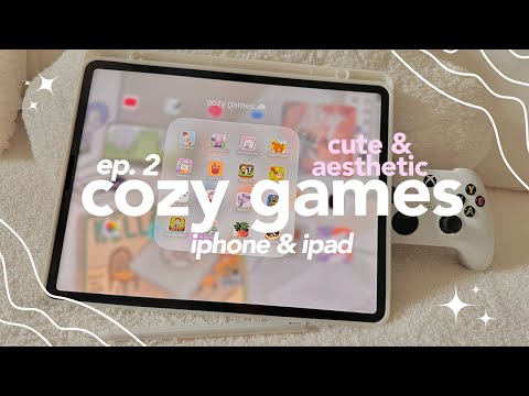 cozy games for mobile 🍓☁️ | 11 cute & aesthetic mobile games for iphone & ipad.