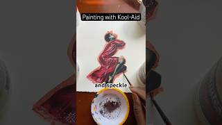 Painting With Kool-Aid Like Watercolor #painting #artsandcrafts #crafts