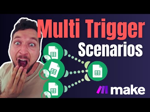 Master Multi-Trigger Scenarios in Make.com with Webhooks