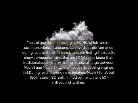 China test world first jet fuel-powered engine to hit 16 times the speed of sound
