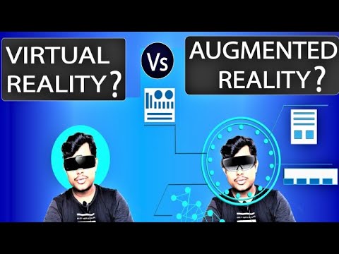 Ar vs VR || Augmented reality vs Virtual reality.