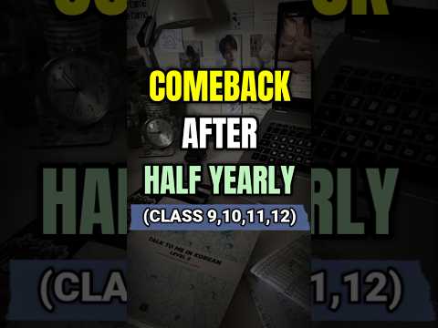 Biggest COMBACK After half yearly 🔥 | #shorts #short