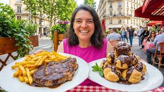 The ULTIMATE Paris Food Tour - 18 Must-Try Dishes! (baguette, beef bourguignon, crepes & more)