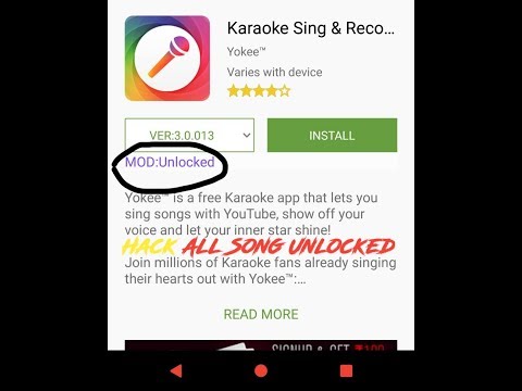 Download Yokee Mod (All Song Unlocked)