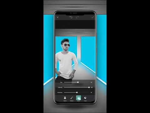 😵 dual creative photo editing tutorial ❤️‍🔥|| photo editing picsArt || #picsart #shorts #short