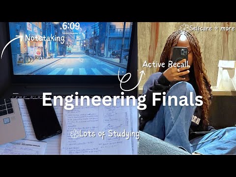 Study With Me 🌱| final exam as an Engineering Student + Late-Night + 72-Hour Vlog & Notion Tips