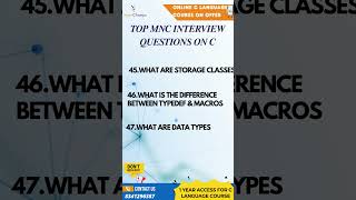 Top C Interview Questions part-12 | XpertChamps Insights #skillstruct