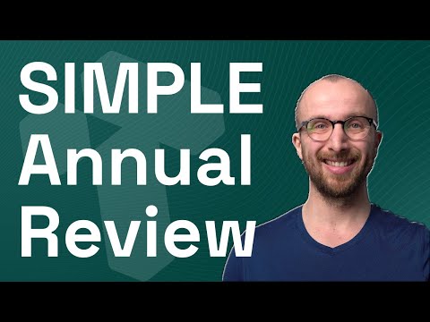 A really simple Yearly Review with Tana + Template!
