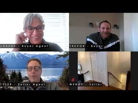 What a REALTOR® LIVE TOUR could look like | Mock