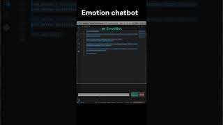 Emotion AI chatbot in Python #powerofpython #pythonprogramming #gui #pythonforbeginners