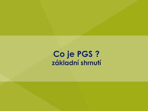 M3: Co je PGS?