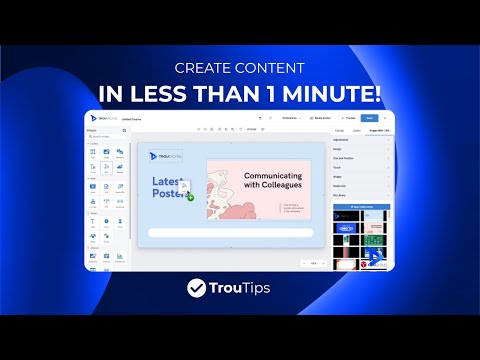 TrouTips: How To Create Content in Less Than 1 Minute!