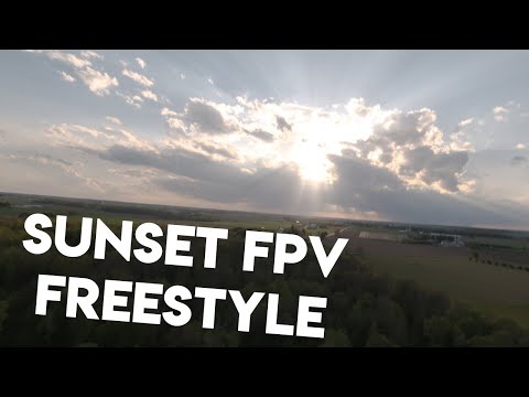 Sunset Freestyle Rip | FPV Elmira Ontario Canada RAW RIP /w KISS ImpulseRC APEX
