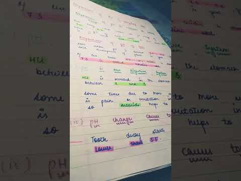 Acids Bases and Salts Notes  #batch2023 #class10science #term1 #shorts