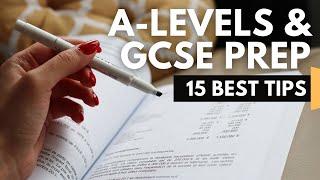 How to Ace your A-LEVELS & GCSEs | 15 Top Study Tips from Successful Students