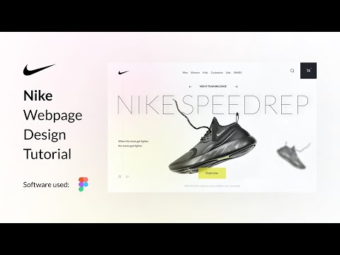 UI Design Tutorial | Nike | Figma Tutorial