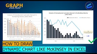 [Chart 67] 📅 Monthly Trends Made Clear: Dynamic Line & Column Chart  📊 #datastorytelling #excel