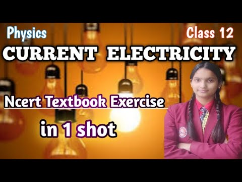 Ch. Current Electricity⚡ Ncert Textbook Exercise | Class 12 Physics | CBSE 2024